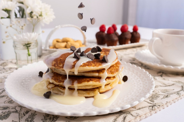 Ilustrasi pancake untuk sarapan. Foto: Shutterstock