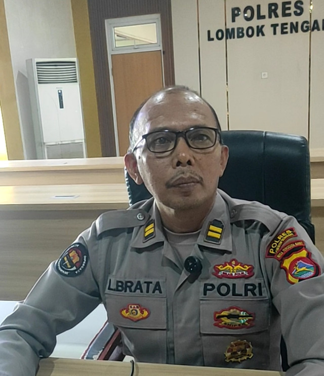 Kasi Humas Polres Lombok Tengah, IPTU Lalu Brata Kusnadi. Foto: Dok. kumparan