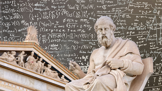 Plato dan Matematika (Sumber: Net) 