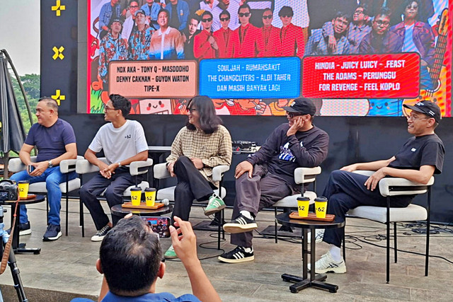 Hindia hingga The Adams akan meriahkan R-I Fest 2026. Foto: Dok. Istimewa