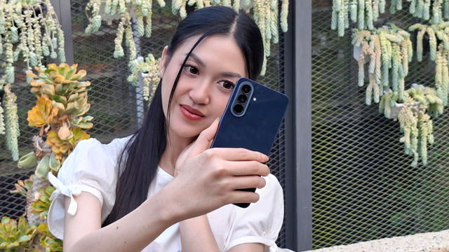 Samsung Galaxy A57. Foto: Abisatya Ramdhani/kumparan