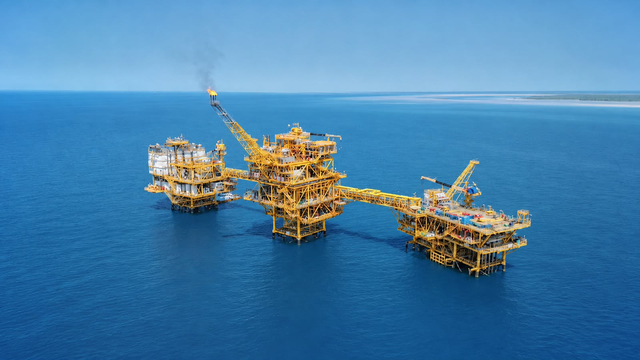 Ilustrasi pengeboran di tengah laut (offshore). Foto: Dok. Istimewa