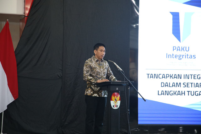 Wamendagri Akhmad Wiyagus tegaskan PAKU Integritas adalah instrumen penting untuk perbaikan pelayanan publik dan tata kelola Pemda, Kamis (11/6/2026). Foto: Dok. Kemendagri