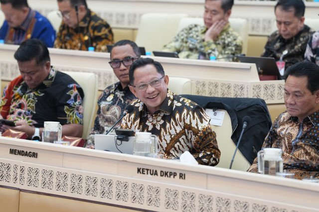 Usulkan anggaran Rp10,93 triliun, Mendagri Tito fokuskan program kerja 2027 pada layanan digital, tata kelola Pemda, dan agenda nasional, Kamis (11/6/2026). Foto: Kemendagri RI