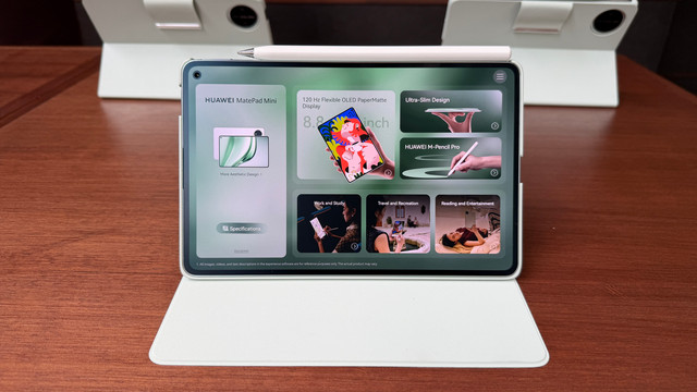Huawei MatePad Mini. Foto: Habib Allbi Ferdian/kumparan