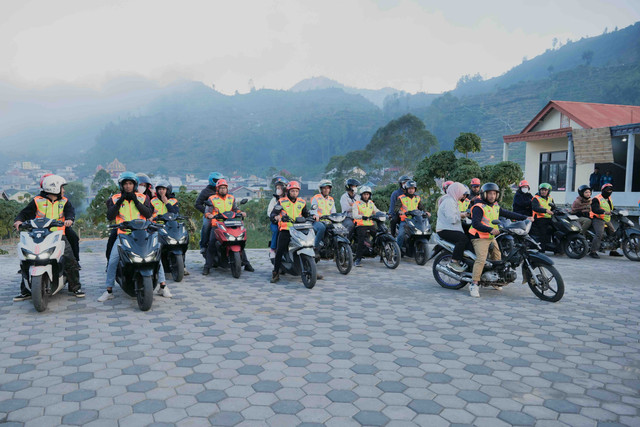 Ojek-ojek di Patakbanteng, lereng Gunung Prau, Wonosobo,, Jawa Tengah, Rabu (10/6/2026). Foto: BCA