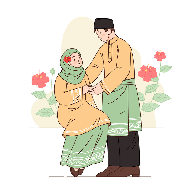 https://www.magnific.com/free-vector/hand-drawn-asian-couple-illustration_36245941.htm#fromView=search&page=1&position=19&uuid=7d695d24-9535-4ede-90c0-18bf0cb5e525&query=Kesetaraan+Gender+dalam+Pernikahan%3A+Membongkar+Mitos+Patriarki+dalam+Islam