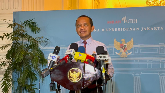 Menteri ESDM Bahlil Lahadalia di Istana Negara, Jakarta, Kamis (11/6/2026). Foto: Zamachsyari/kumparan