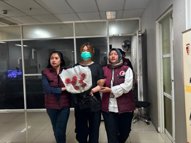 WNK, wanita asal Hong Kong diciduk di Bandara Soekarno Hatta. Foto: Dok. Istimewa