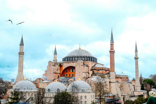 Ilustrasi Hagia Sophia. Foto: Unsplash.