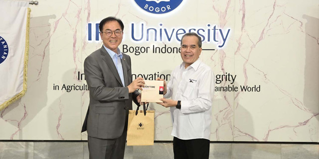 IPB-Korea Siap Kembangkan Sistem Pengisian Motor Listrik Agri-Photovoltaic