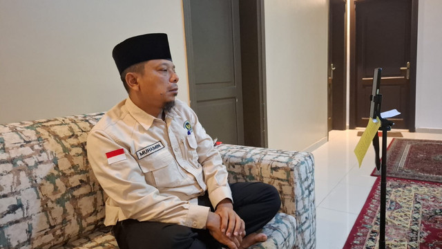 Petugas haji tusi MCH Daerah Kerja Bandara, Muhaimin. Foto: Dok. MCH 2026