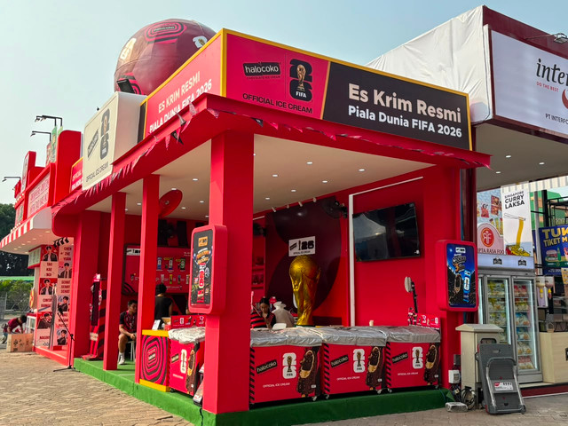 Es krim halocoko jadi official Ice Cream untuk piala dunia FIFA 2026. Foto: Dok. Halocoko