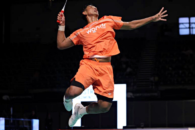 Pemain bulu tangkis Indonesia, Alwi Farhan. Foto: Dok. PBSI