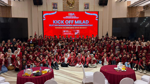 Acara Kick Off Milad IMM dengan tema "Bergerak dan Berdampak Untuk Indonesia". Dok.Pribadi