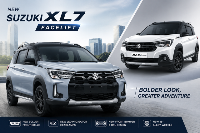Ilustrasi perkiraan wujud Suzuki XL7 facelift. Foto: Olah gambar ChatGPT
