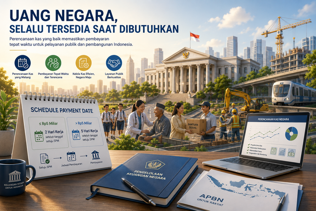 Ilustrasi Schedule Payment Date. Sumber: AI ChatGPT
