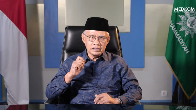Ketua Umum PP Muhammadiyah Haedar Nashir. Foto: YouTube/Muhammadiyah Channel