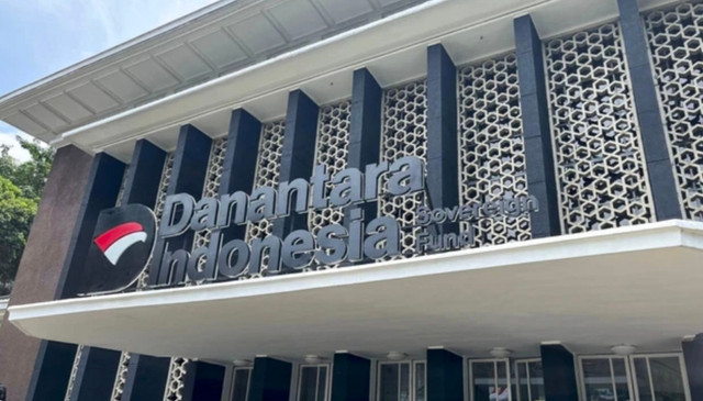 Kantor Danantara Indonesia, super holding BUMN, di Cikini, Menteng, Jakarta Pusat. Foto: Fariza Rizky Ananda/ kumparan