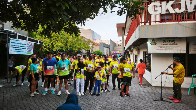 Peserta Fun Run 2026 YBLK GKJW Sidoarjo