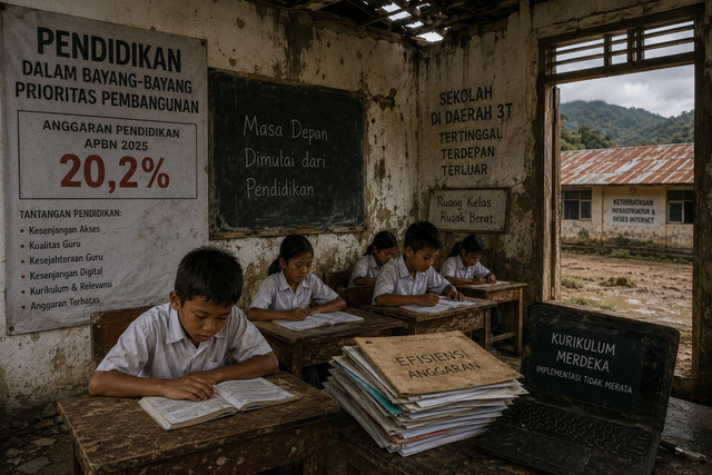 Ilustrasi dibuat menggunakan kecerdasan buatan (AI) melalui ChatGPT (OpenAI), 2026.