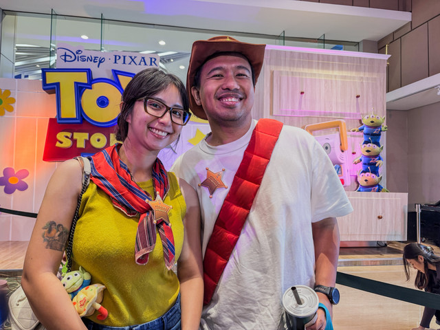 Joshua Suherman dan Clairine Clay di Gandaria, Jakarta Selatan, Senin (15/6/2026). Foto: Vincentius Mario/kumparan