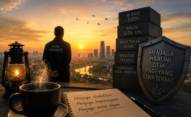 Demi Pagi yang Lebih Tenang, sumber: AI