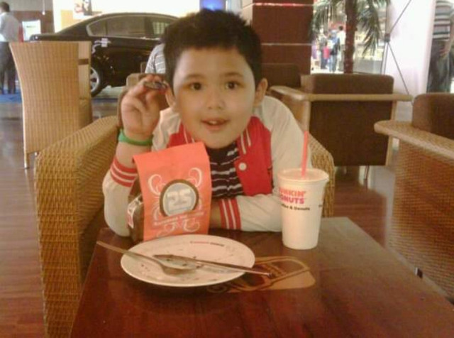 Rasa Nostalgia ketika masa kecil memakan Dunkin donuts. Sumber:Dokumentasi Pribadi