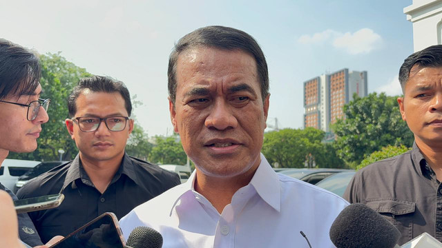 Menteri Pertanian Amran Sulaiman di Istana Negara, Jakarta, Kamis (18/6/2026). Foto: Zamachsyari/kumparan