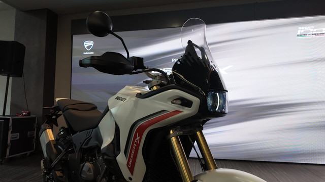 Ducati Desert X V2. Foto: Fitra Andrianto/kumparan