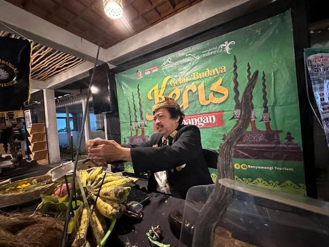 Melihat Gelar Budaya Keris Blambangan, Kesakralan Tradisi Jamasan Suro di Banyuwangi. Foto: Dok. kumparan