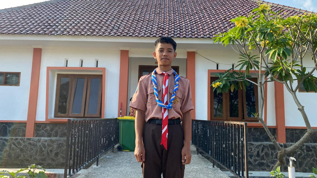 Sempat putus sekolah dan bekerja jadi tukang las, Aldo kini menata masa depan dan raih mimpi ke Jepang lewat SRT 5 Ponorogo, Sabtu (20/6/2026). Foto: Dok. Kemensos