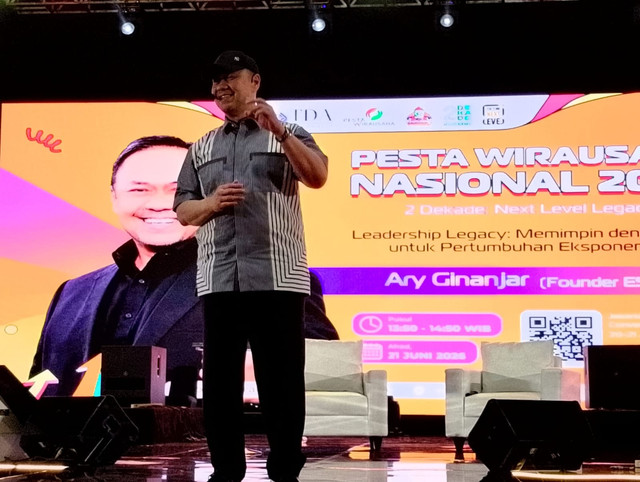 Founder ESQ, Ary Ginanjar Agustian. foto/gatot/tda