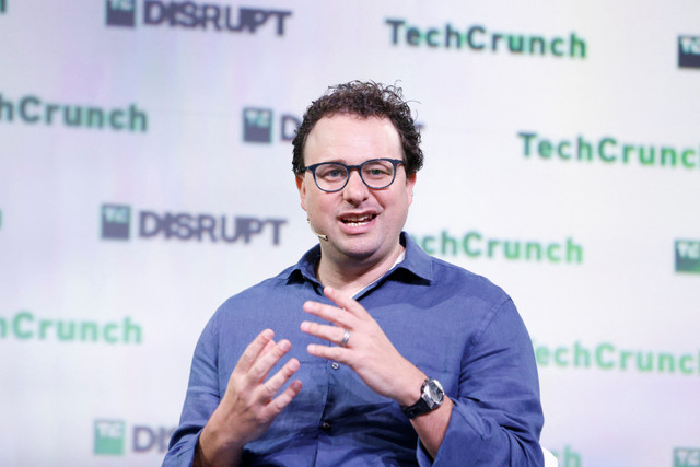 Pendiri dan CEO Anthropic Dario Amodei menghadiri TechCrunch Disrupt 2023 di Moscone Center, San Francisco, California, pada 20 September 2023. Foto: Kimberly White/Getty Images/AFP