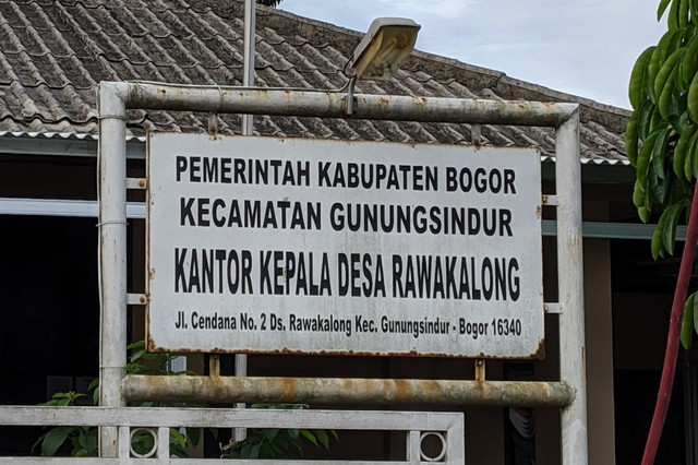 Sumber: Kantor kepala desa Rawakalong, Dokumen Pribadi 2025