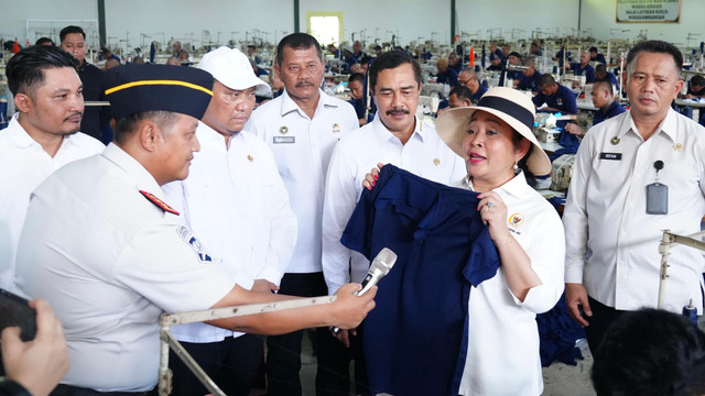 titiek soeharto meninjau tempat pembinaan kemadirian di nusakambangan