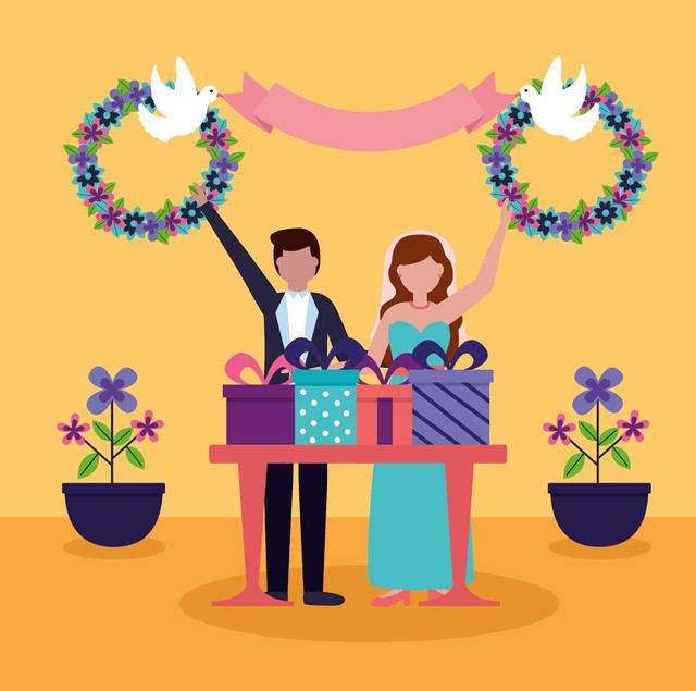 https://www.magnific.com/free-vector/flat-style-wedding-people_5653082.htm#fromView=search&page=1&position=8&uuid=33e53e41-954b-4173-b427-32ebb16e5067&query=mahar+tinggi+dan+beban+pernikahan+modern%3A+tradisi+atau+hambatan%3F