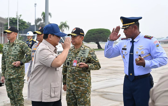 Presiden Prabowo bertolak menuju Pulau Madura, Provinsi Jawa Timur, pada Selasa, (23/6/2026). Foto: Instagram/ @sekretariat.kabinet