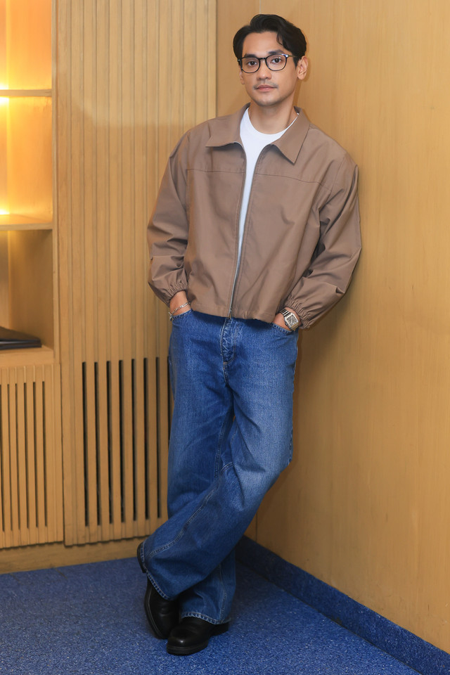 Penyanyi Afgan saat presentasi jelang konser Buka Kaca Mata Bersama Afgan di kawasan Kebayoran Baru, Jakarta, Selasa, (23/6/2026). Foto: Agus Apriyanto