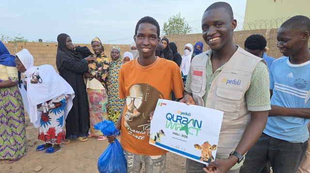 Kehadiran Qurban Impact DT Peduli menjadi Harapan bagi Warga Distri Bamako, Mali di Tengah Krisis yang Terjadi (Sumber: DT Peduli)