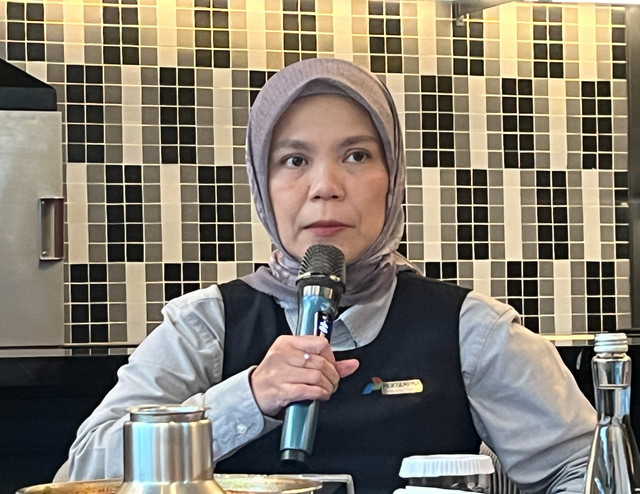 Direktur Armada Pertamina Trans Kontinental, Dewi Susanti di Kawasan Menteng, Jakarta Pusat, Kamis (25/6/2026). Foto: Widya/kumparan