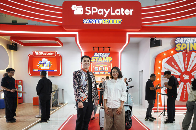 SpayLater untuk pertama kalinya ikut meramaikan acara Jakarta Fair Kemayoran (PRJ) 2026. Foto: dok. Shopee.