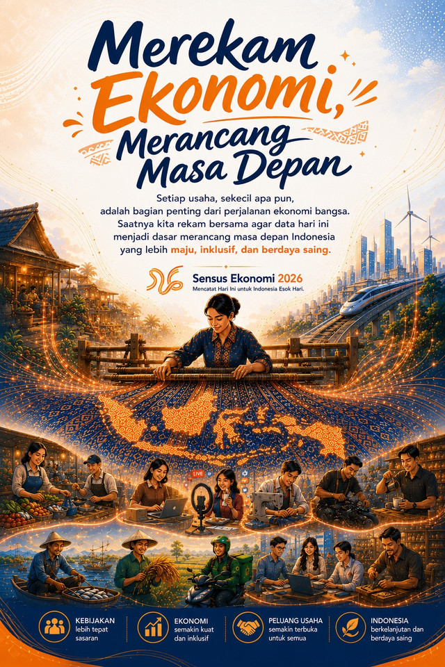 Sensus Ekonomi 2026. Foto: Dok: BPS