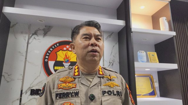 Kabid Humas Polda Sumut, Kombes Pol Ferry Walintukan saat ditemui di kantornya, Jumat (26/6). Foto: Amar Marpaung/kumparan