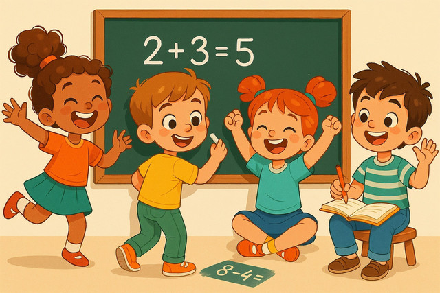 Ilustrasi siswa belajar dikelas (Sumber: Pixaby)