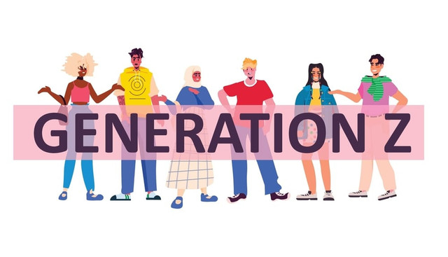 Ilustrasi Generasi Z yang dituntut memiliki kemampuan manajemen untuk menghadapi tantangan di era digital. Foto : shutterstock.