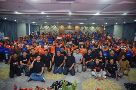 ShopeeFood menggelar kegiatan Kumpul Bareng SobatJOS 2026 dalam meningkatkan kompetensi mitra pengemudi di Surakarta pada Kamis (25/6). Foto: Dok. Istimewa