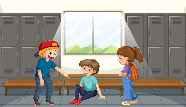 Ilustrasi perundungan anak, sumber: freepik.com