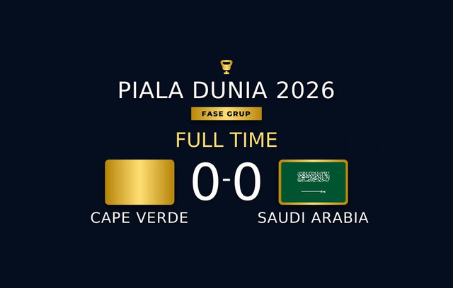 Hasil Piala Dunia 2026: Uruguay dan Arab Saudi Bermain Imbang Tanpa Gol