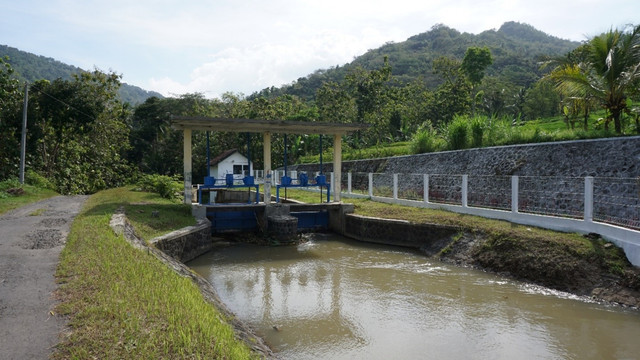 Lokasi PLTMH di Dusun Kedungrong, Desa Purwoharjo, Kabupaten Kulon Progo DI Yogyakarta (Arifin, 2017)